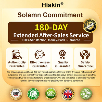 Hiskin® has a surprise upgrade just for you! You've already got an amazing offer but now you've unlocked an even better one:You'll get a massive 50% off your next purchase - for the next