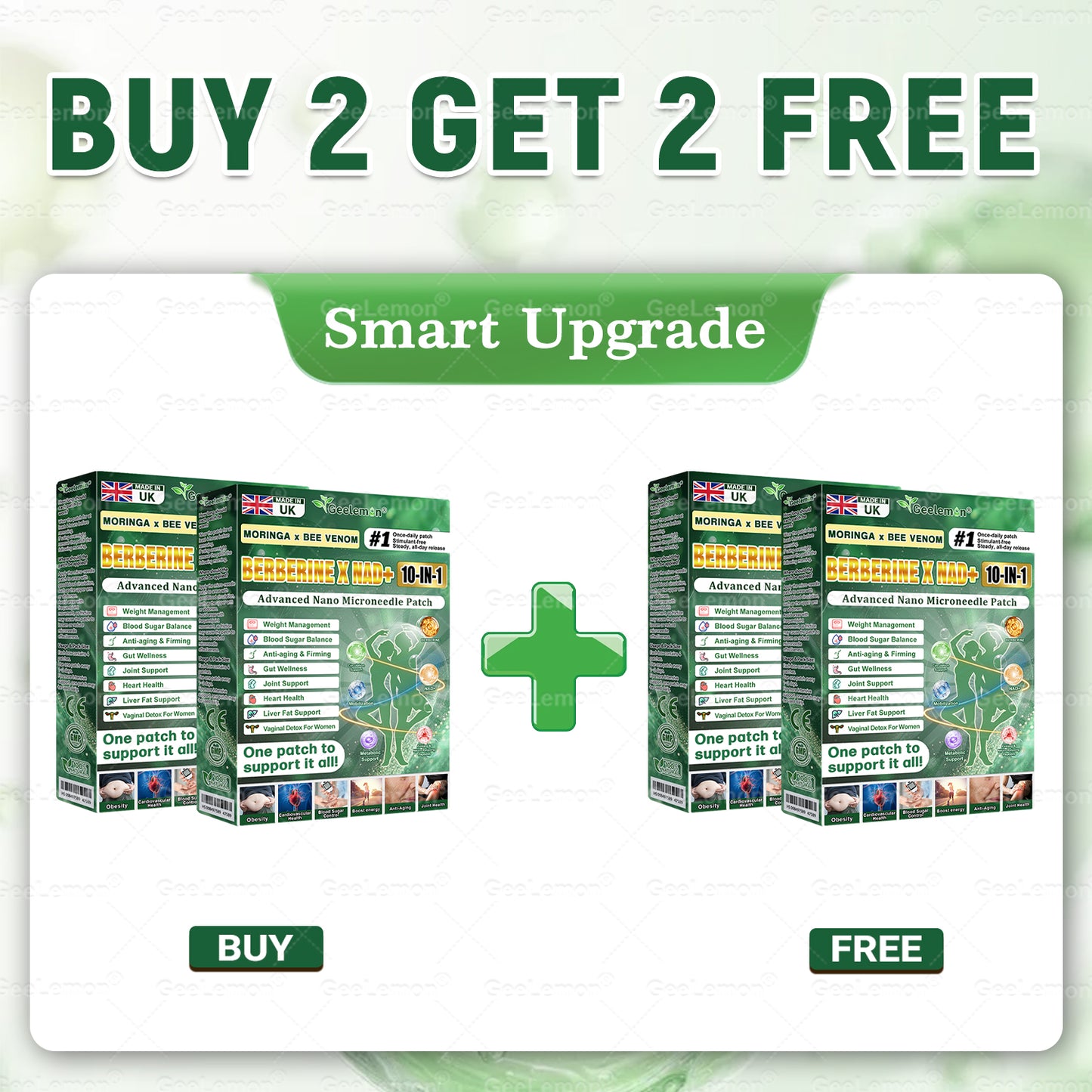 𝐆𝐞𝐞𝐋𝐞𝐦𝐨𝐧® has a surprise upgrade just for you! You've already got an amazing offer but now you've unlocked an even better one:You'll get a massive 50% off your next purchase - for the next